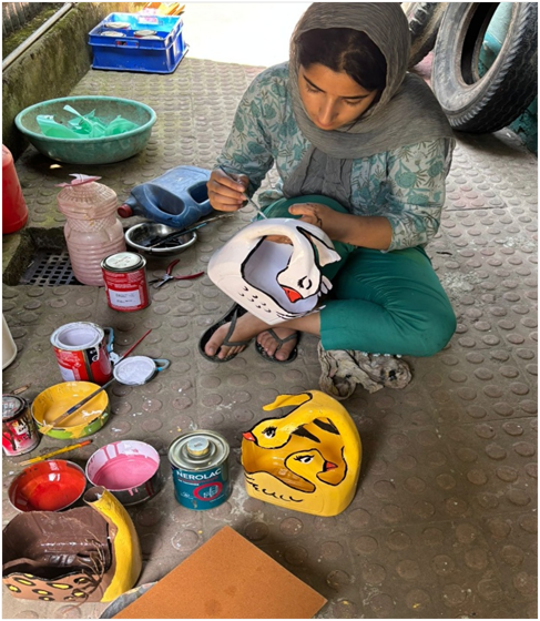 From Trash to Treasure: How Seerat Tariq is Shaping Tomorrow with Art and Heart