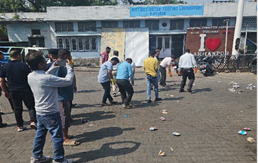 Lakhanpur Unites for a Cleaner Tomorrow: Students and Citizens Lead the Way