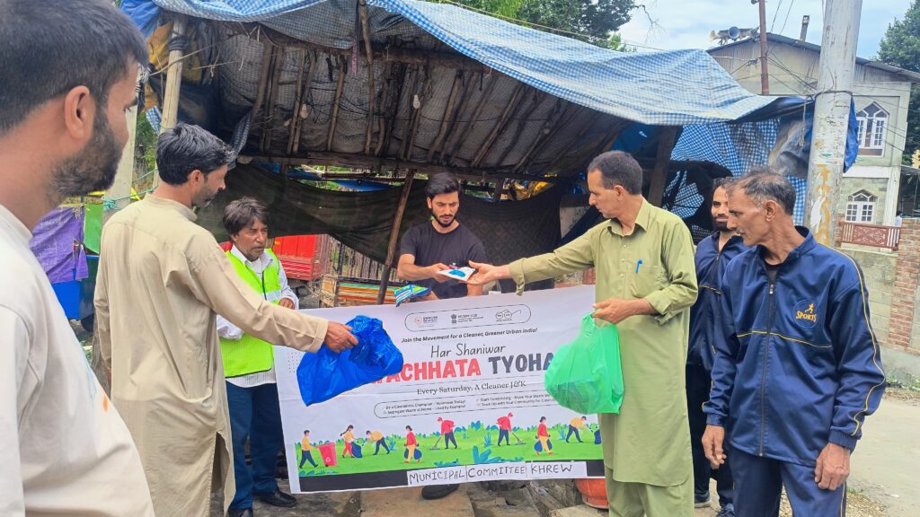 Clean Beginnings: Strengthening Sanitation for Shri Amarnath Ji Yatra 2025 at Yatri Niwas, Jammu