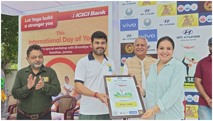 Jammu Breathes in Wellness, Breathes Out Swachhta: A Yoga Day to Remember