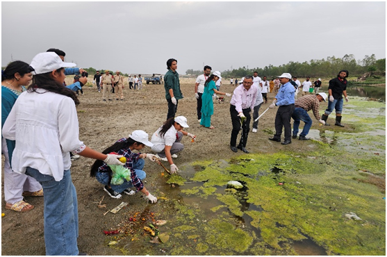 Basantar River Cleanliness Drive Sparks Collective Action in Samba