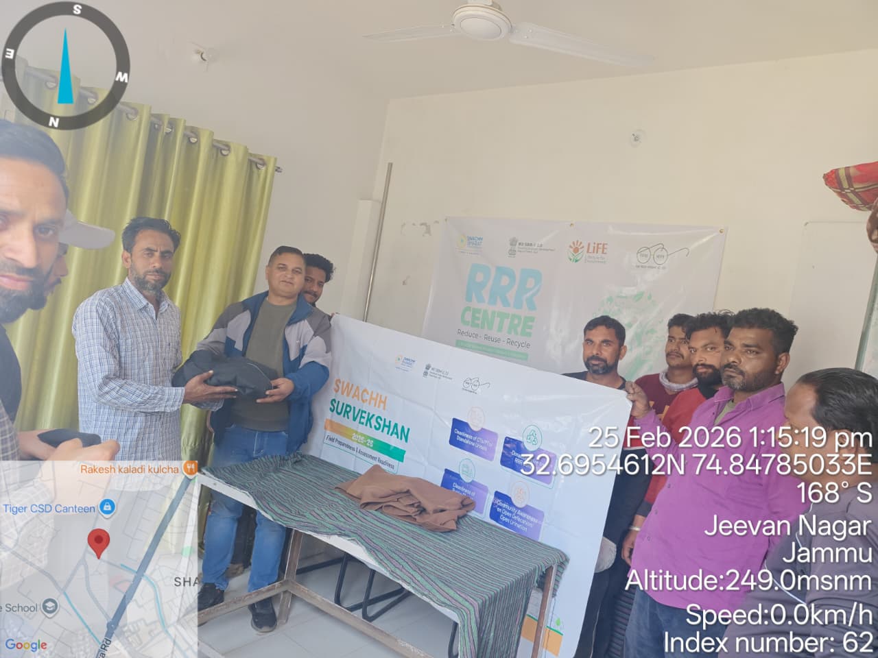 Jammu Cantonment Board Spearheads Circular Economy with Successful RRR Donation Drive